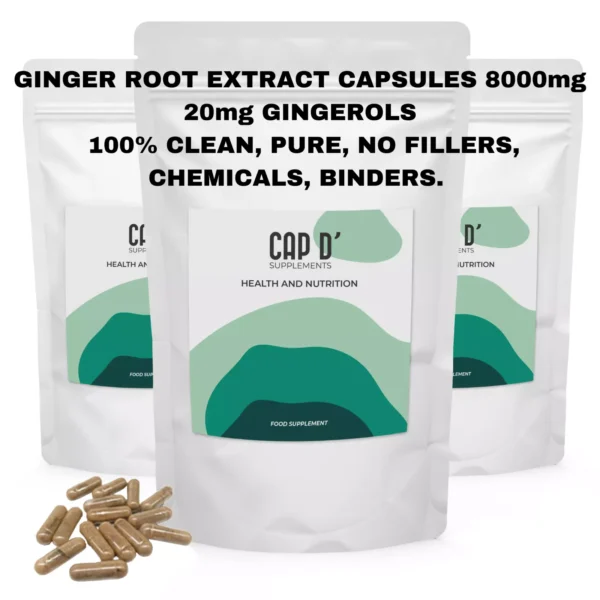 Ginger Root Extract Capsules
